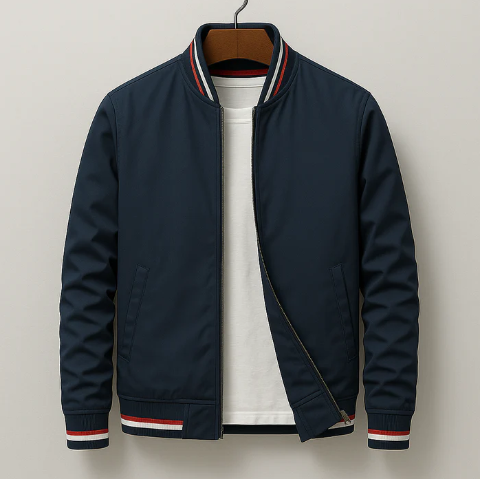L'ELEGANTE BOMBER A RIGHE